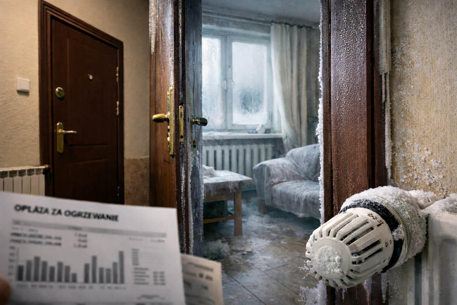 Zdjęcie: Nieogrzewane mieszkanie w bloku. Problem coraz częstszy i coraz częściej rozstrzygany przez sądy